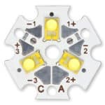 High thermal performance Tri-Star SinkPAD-II LED module